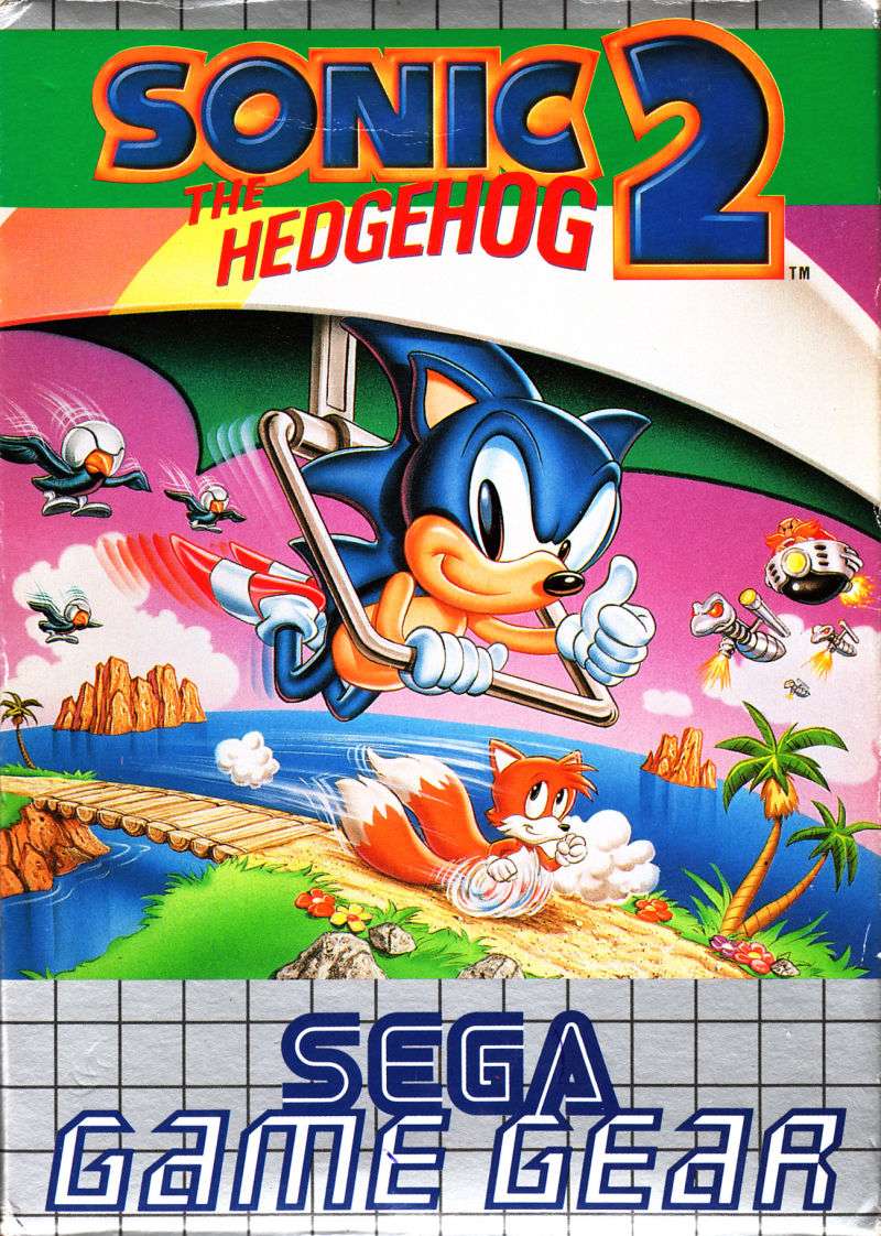 sonic the hedgehog 2 sega game gear