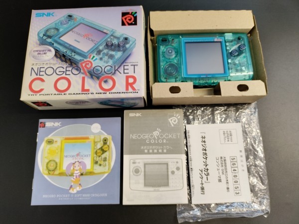 Neo Geo Pocket Color Crystal Blue OVP