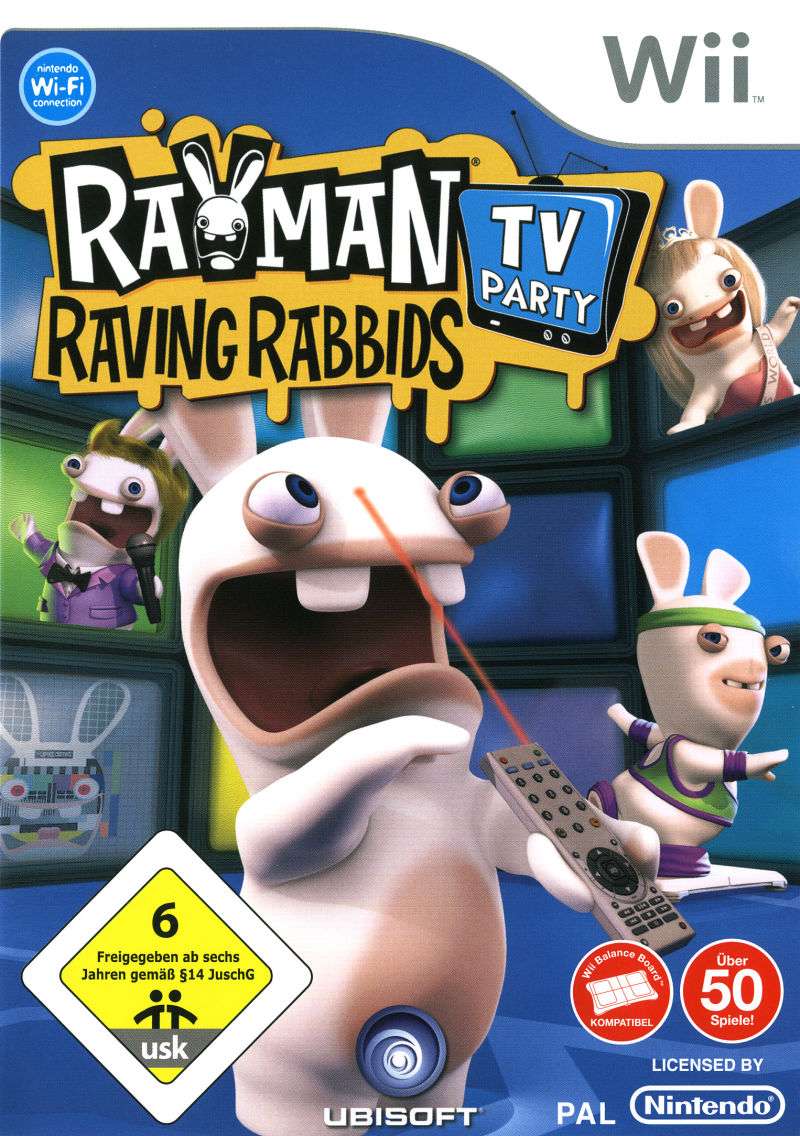 rayman raving rabbids tv party music