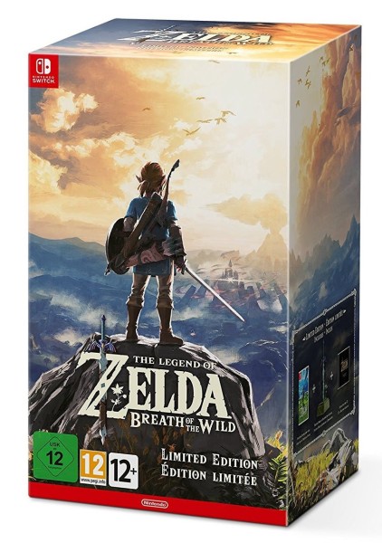 PET Schutzhülle für Breath of the Wild Limited Edition OVP Box