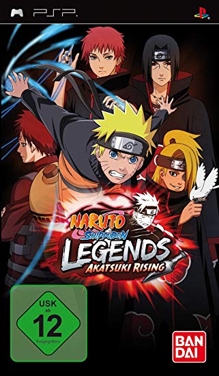 Naruto Shippuden Legends: Akatsuki Rising OVP | PSP ...