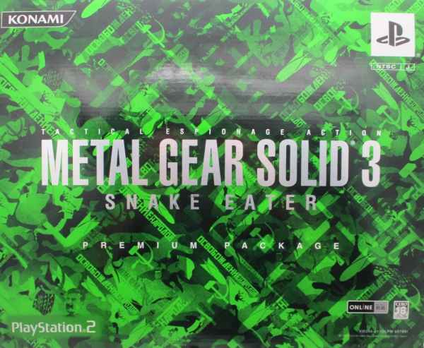 Metal Gear Solid 3: Snake Eater - Premium Package JP NTSC OVP