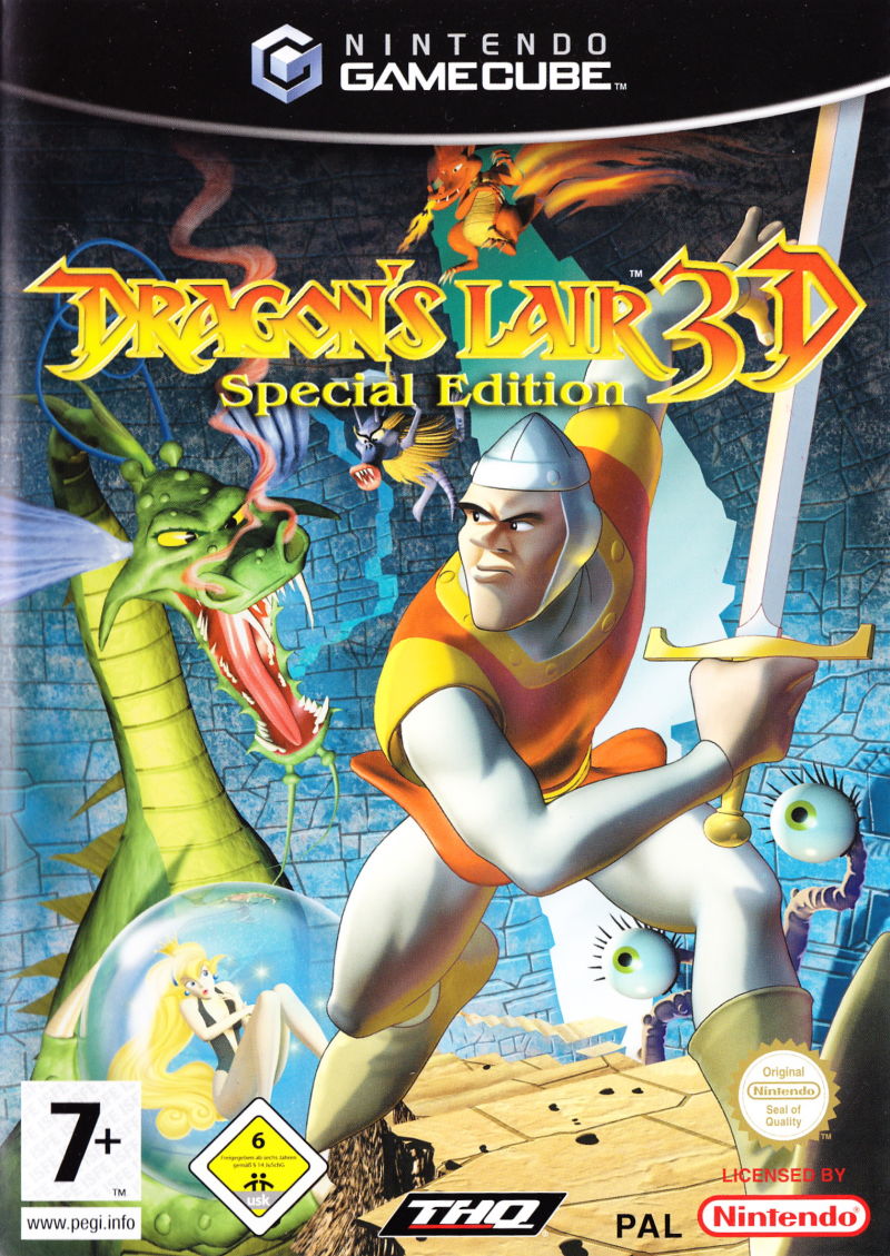 Dragon S Lair 3d Special Edition Ovp Action Adventure Gamecube Nintendo Classicgamestore Ch