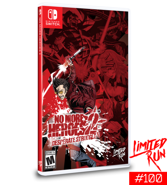 No More Heroes 2: Desperate Struggle OVP *sealed*