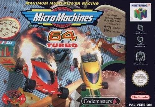 Micro Machines 64 Turbo