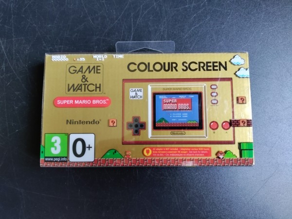 Game & Watch Color Screen: Super Mario Bros. OVP *sealed*