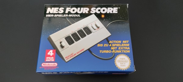 NES Four Score Adapter OVP