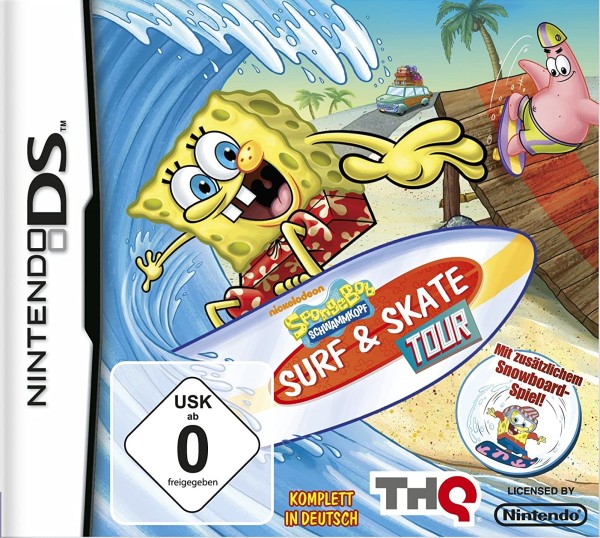 Spongebob Schwammkopf: Surf & Skate Tour OVP
