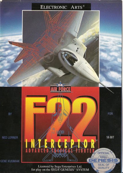F22 Interceptor US NTSC OVP (Budget)
