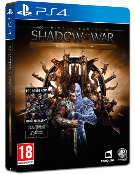 Middle-Earth: Shadow of War - Gold Edition OVP