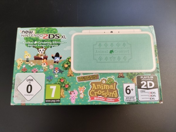 New Nintendo 2DS XL - "Animal Crossing" Edition OVP
