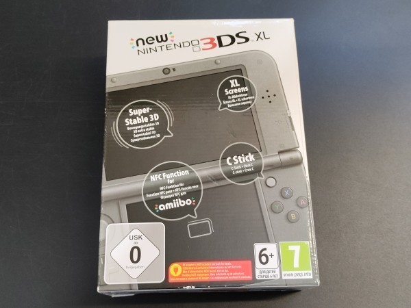 New Nintendo 3DS XL Metallic Schwarz OVP