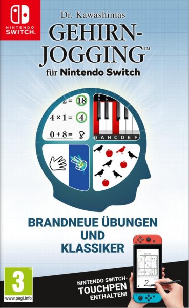 Dr. Kawashimas Gehirn-Jogging für Nintendo Switch OVP