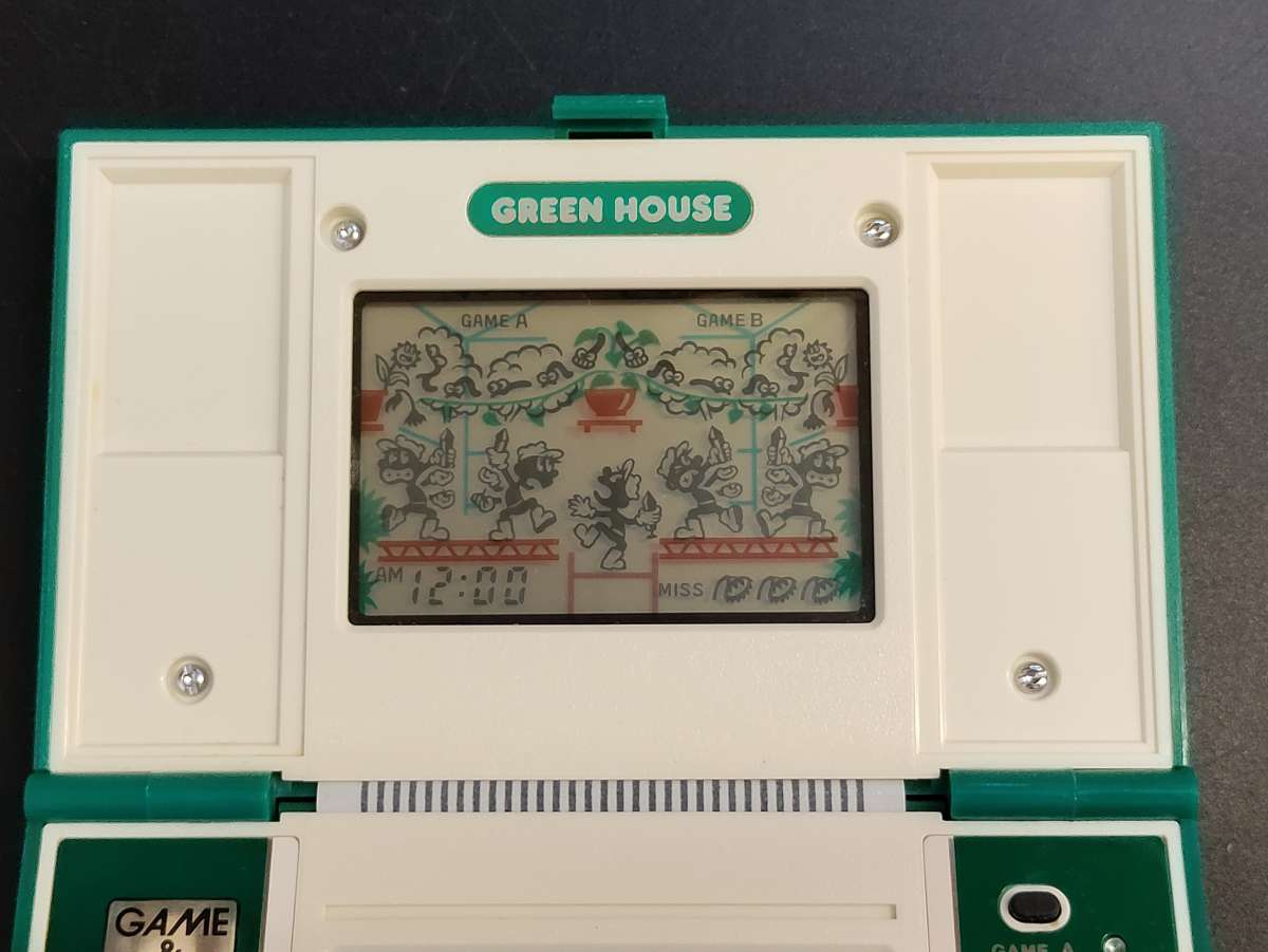 動作OK 任天堂 ゲーム&ウオッチ GREEN HOUSE GH-54 説付き 動作OK 任天堂 ゲーム&ウオッチ GREEN HOUSE GH-54 説付き 動作OK