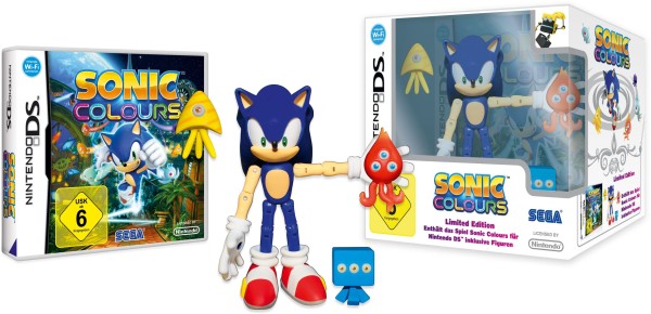 Sonic Colours Limited Edition OVP *sealed*