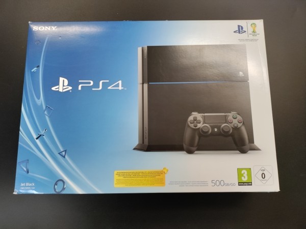 Sony PlayStation 4 Konsole Schwarz 500GB OVP