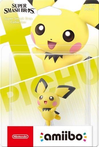 Amiibo - Pichu (Super Smash Bros. Collection No.72) OVP