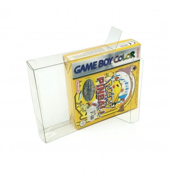 PET Schutzhülle für Game Boy Pokemon Pinball, Perfect Dark OVP Boxen