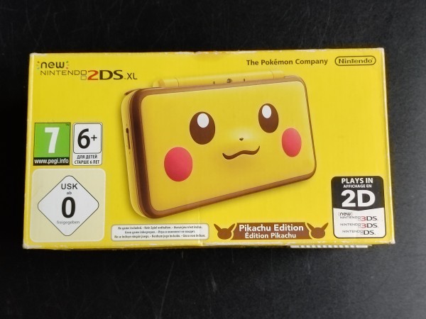 New Nintendo 2DS XL - Pokemon Pikachu Edition OVP