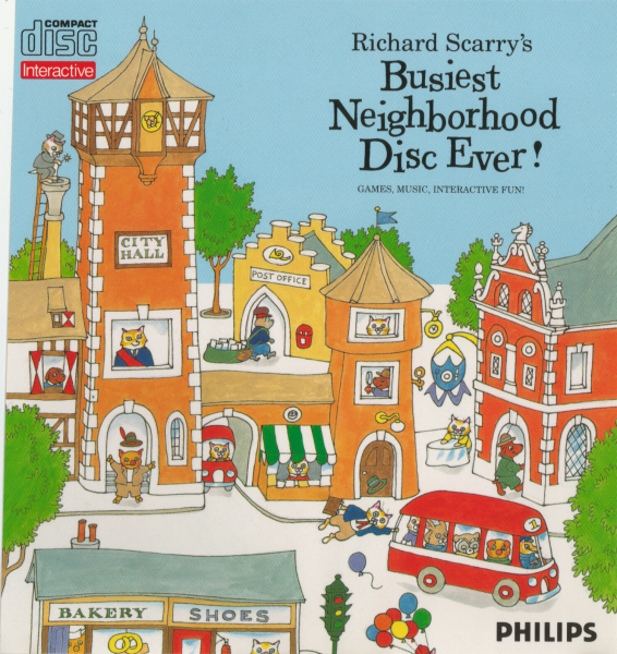 Richard Scarry's Busiest Neighborhood Disc Ever! OVP