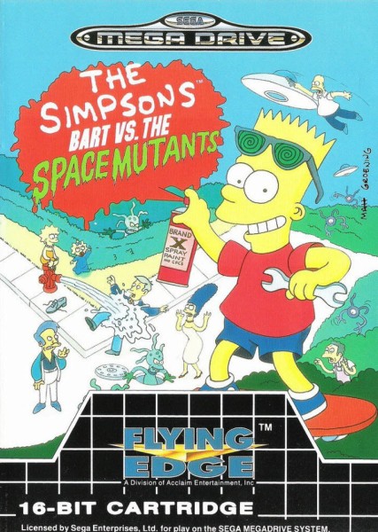 The Simpsons: Bart vs the Space Mutants OVP