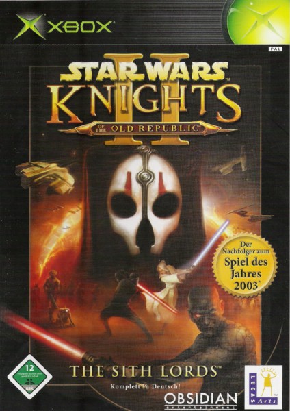 Star Wars: Knights of the Old Republic II - The Sith Lords OVP