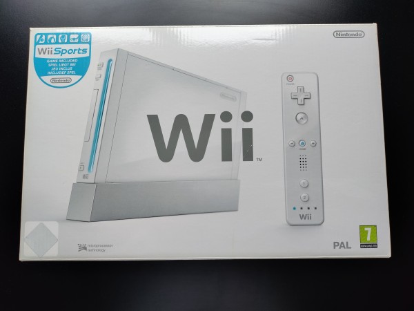 Wii Konsole Weiss OVP