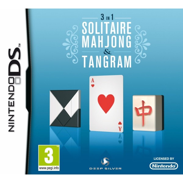 Solitaire, Mahjong & Tangram: 3-in-1 OVP