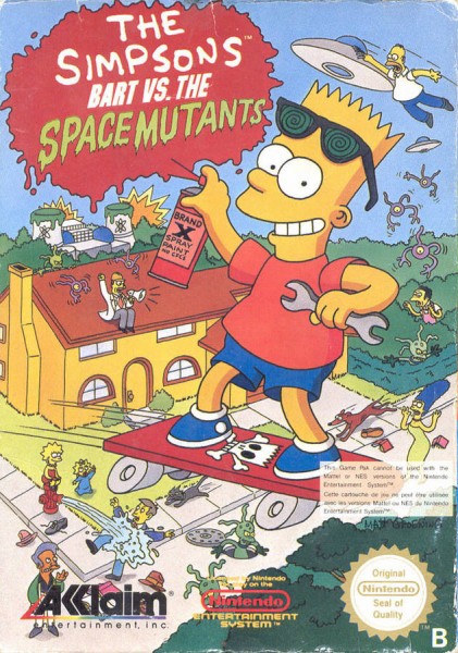 The Simpsons: Bart vs. the Space Mutants OVP
