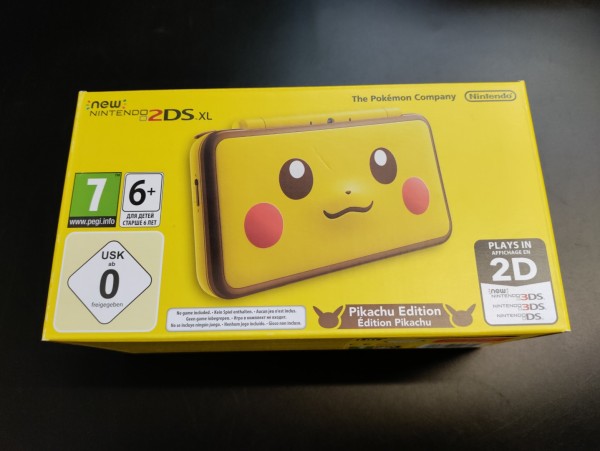 New Nintendo 2DS XL - Pokemon Pikachu Edition OVP