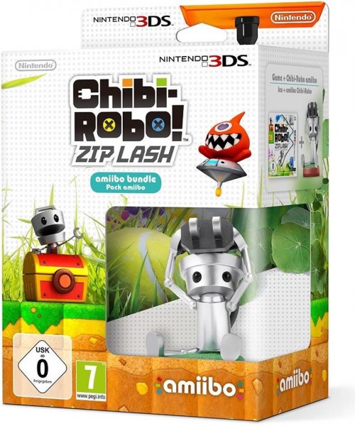 Chibi-Robo!: Zip Lash - Amiibo Bundle OVP *sealed*