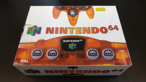 Nintendo 64 Konsole Fire Orange OVP