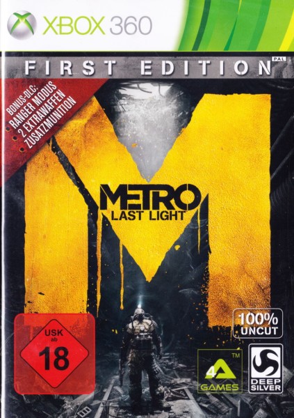 Metro: Last Light - First Edition OVP