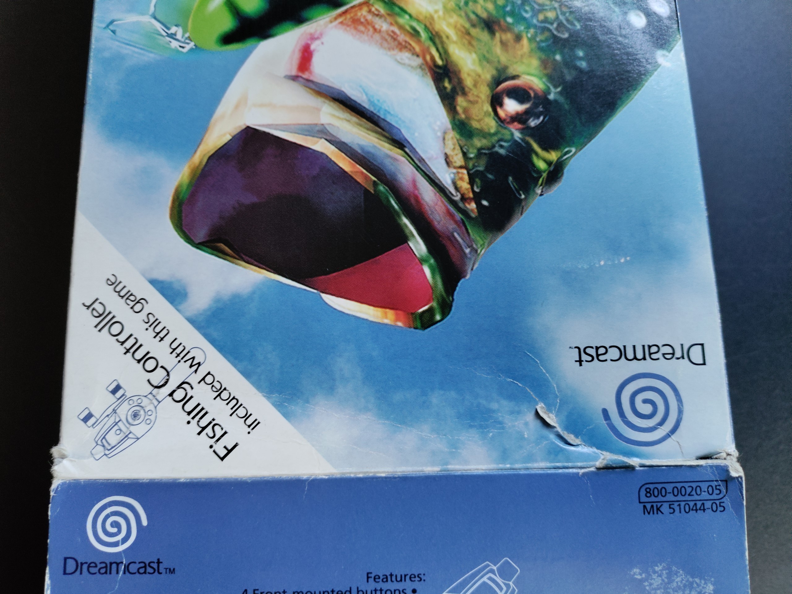Dreamcast Sega Bass Fishing Bundle OVP