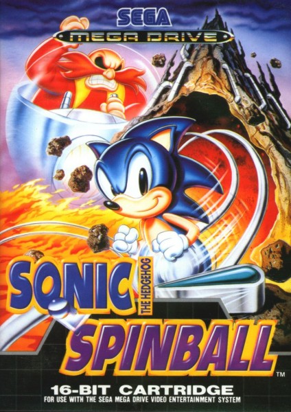 Sonic the Hedgehog Spinball OVP (Budget)