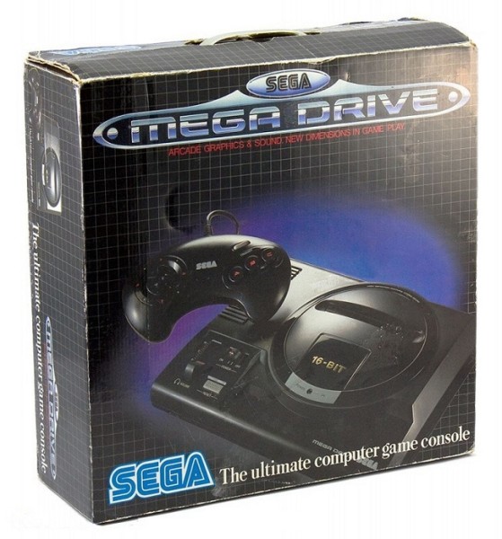 PET Schutzhülle für Mega Drive OVP Large Box