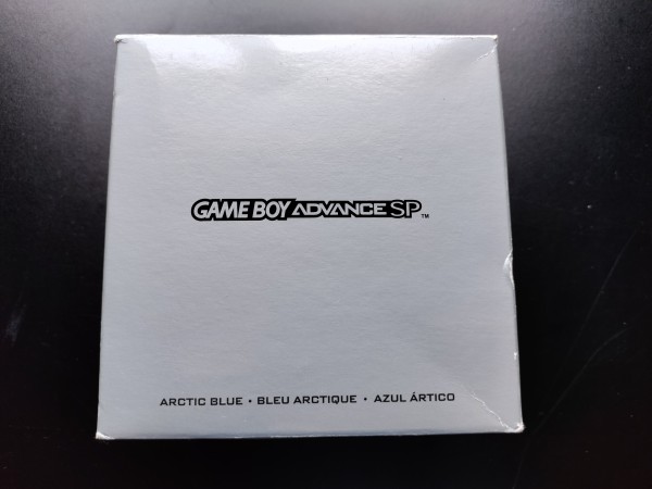 Game Boy Advance SP Arctic Blue OVP