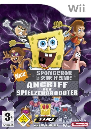 SpongeBob und seine Freunde: Angriff der Spielzeugroboter OVP