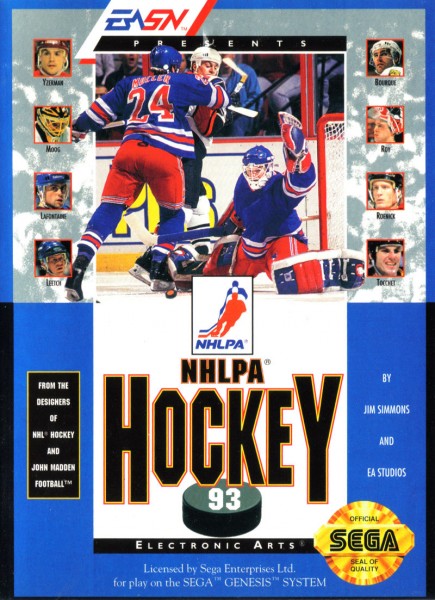 NHLPA Hockey '93 US NTSC OVP