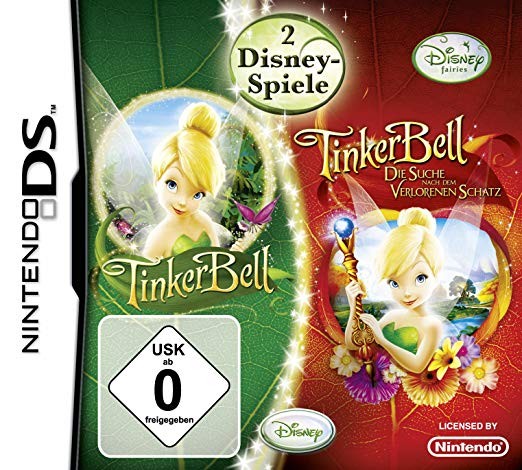 2 Disney Spiele: TinkerBell & TinkerBell: Die Suche nach dem verlorenen Schatz OVP