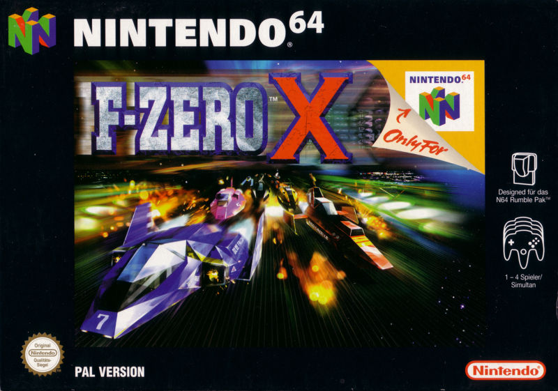 F-Zéro X OVP | Coureur haute vitesse Si-Fi | Rennspiel | Nintendo 64 | Nintendo | Classicgamestore.ch