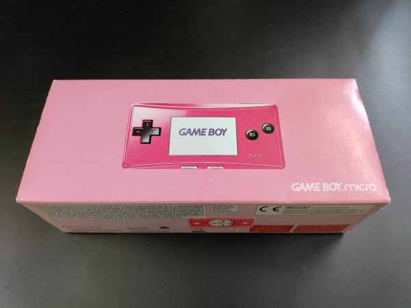 Game Boy Micro Pink OVP