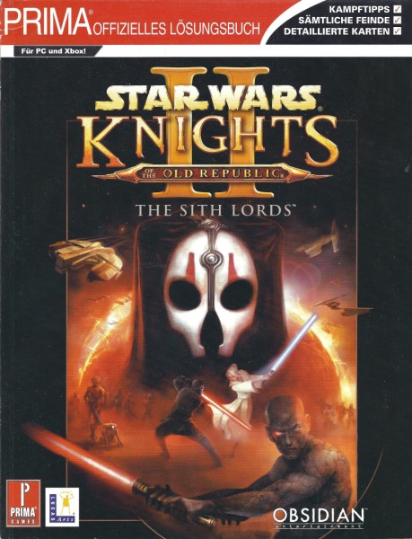 Star Wars: Knights of the Old Republic II - The Sith Lords - Offizielles Lösungsbuch