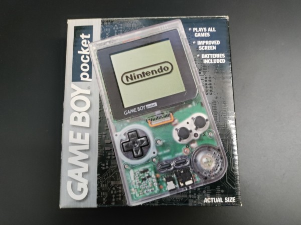 Game Boy Pocket Transparent OVP