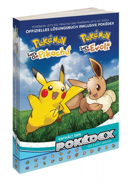 Pokemon Let's Go Pikachu! und Let's Go Evoli! - Offizielles Lösungsbuch inkl Pokedex
