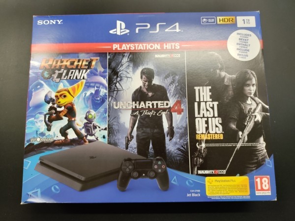 Sony PlayStation 4 Slim Konsole Bundle Edition 1TB OVP