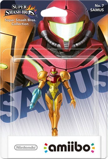 Amiibo - Samus (Super Smash Bros. Collection No.7) OVP