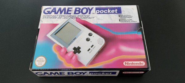 Game Boy Pocket Silber OVP