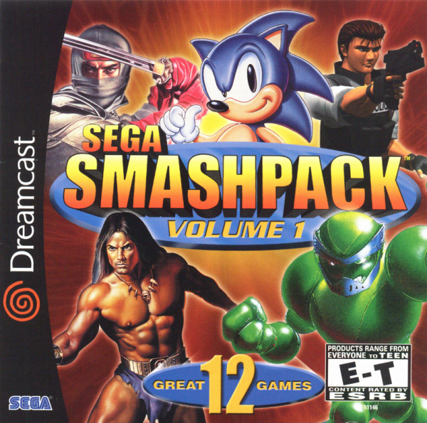 Sega Smashpack Volume 1 US NTSC OVP