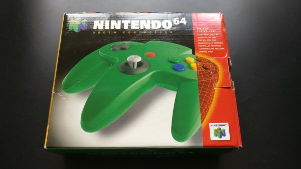 N64 Controller Grün OVP